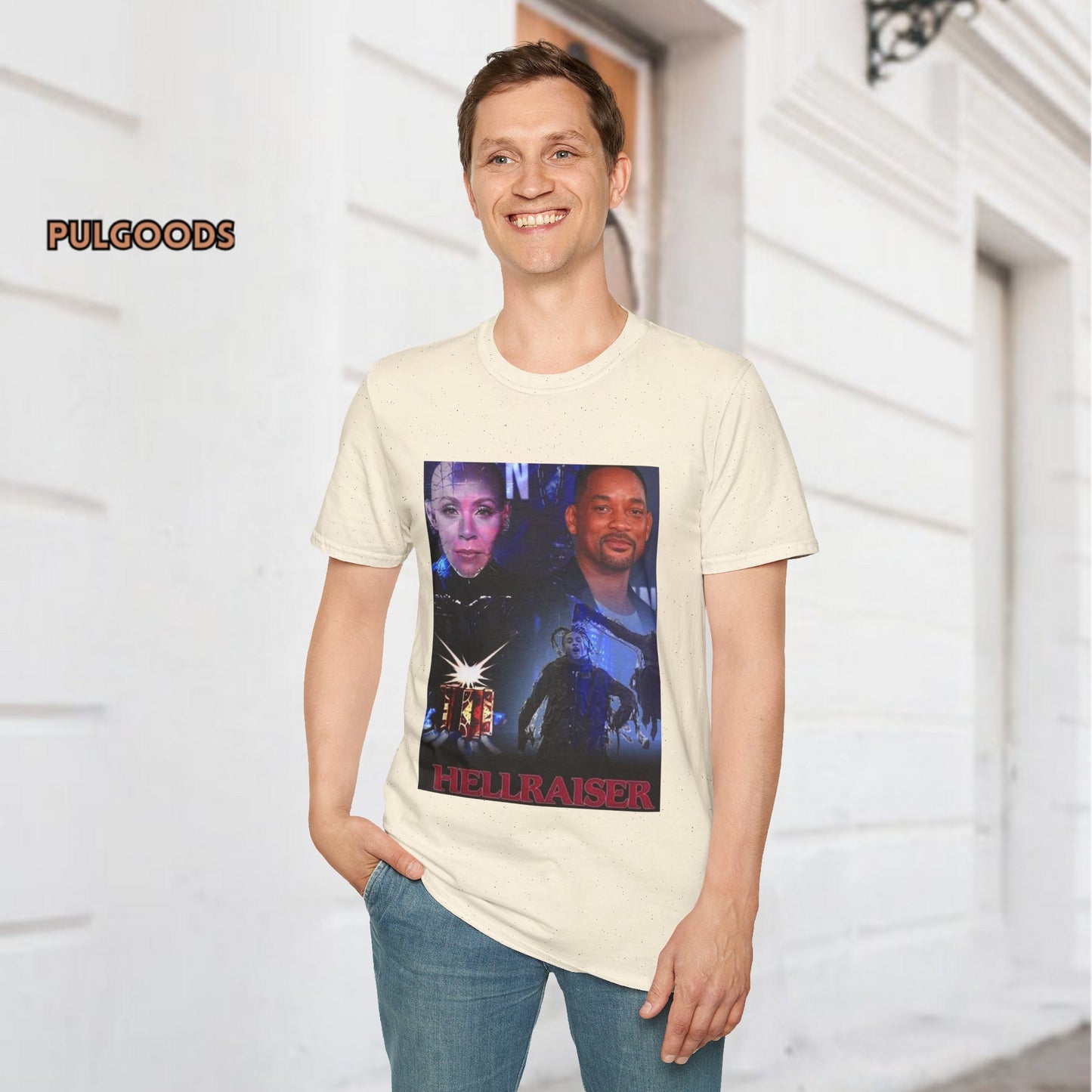 HELLRAISER JADA PINKETT WILL SMITH Unisex Softstyle T-Shirt