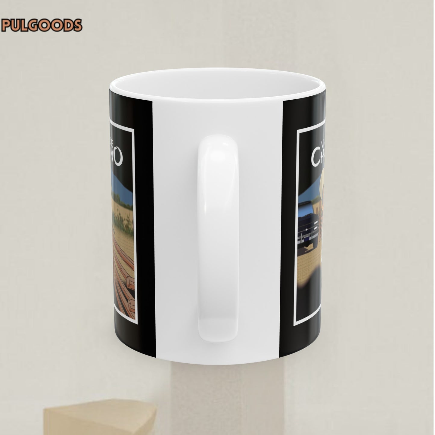 EL VIAJE DE CHALINO Ceramic Mug, (11oz, 15oz)