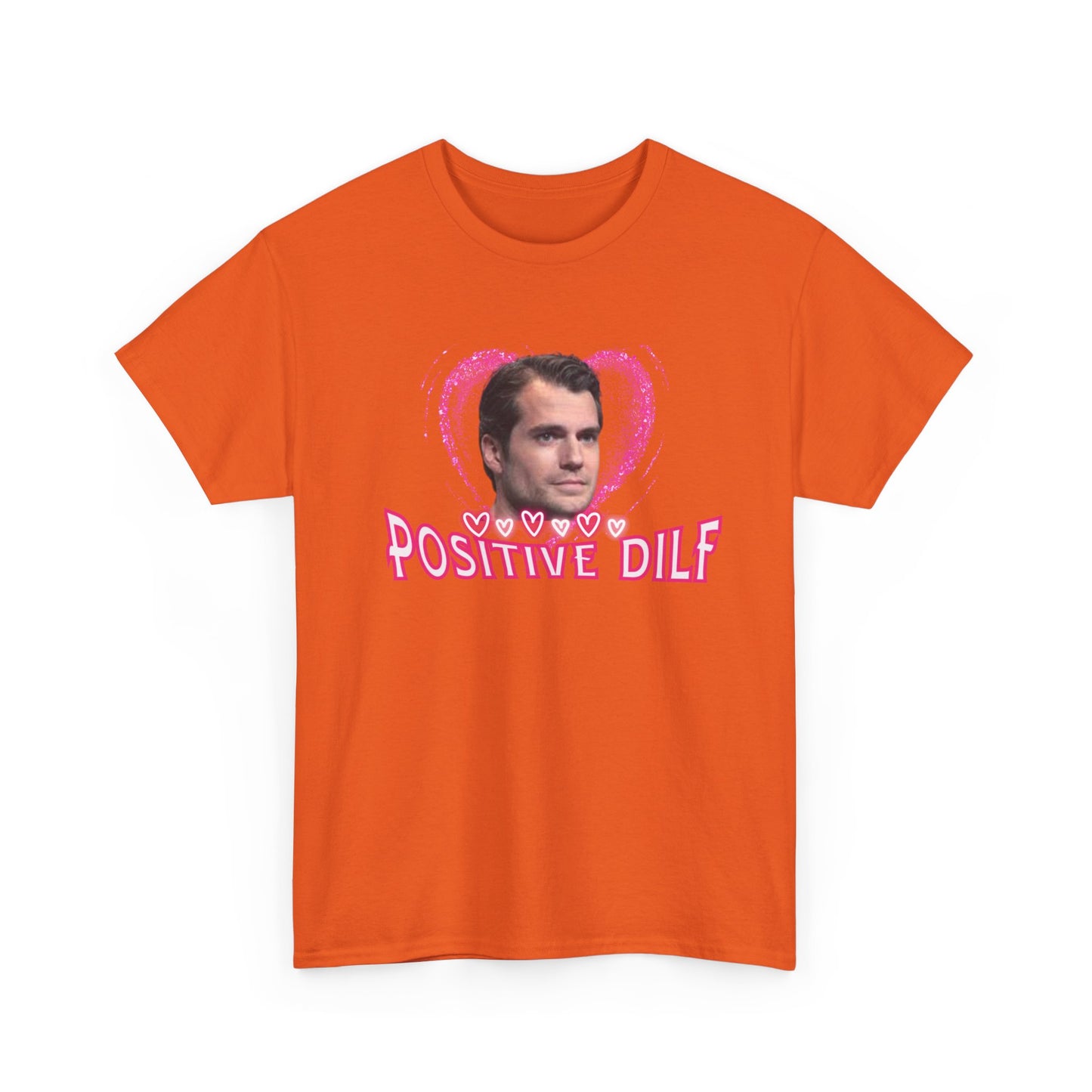 HENRY CAVIL POSITIVE DILF Unisex Heavy Cotton Tee