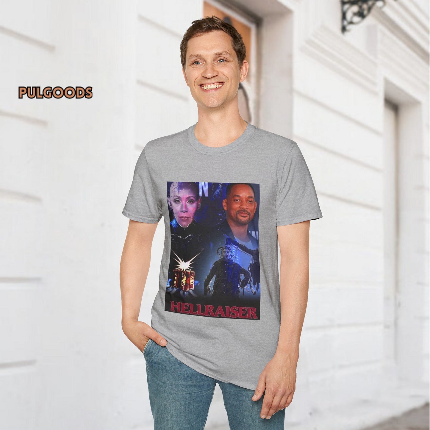 HELLRAISER JADA PINKETT WILL SMITH Unisex Softstyle T-Shirt