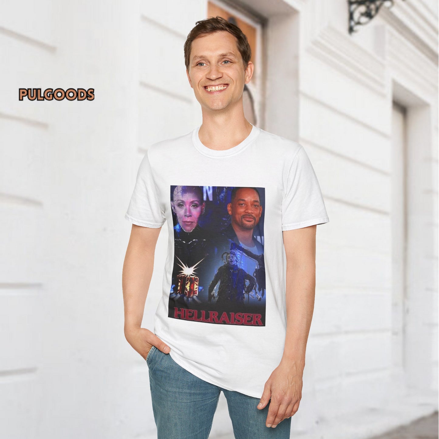 HELLRAISER JADA PINKETT WILL SMITH Unisex Softstyle T-Shirt