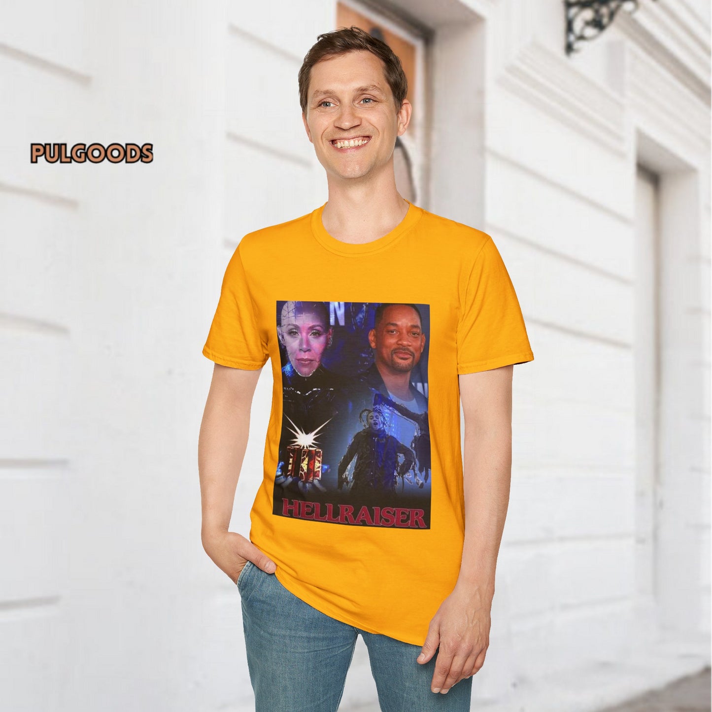 HELLRAISER JADA PINKETT WILL SMITH Unisex Softstyle T-Shirt