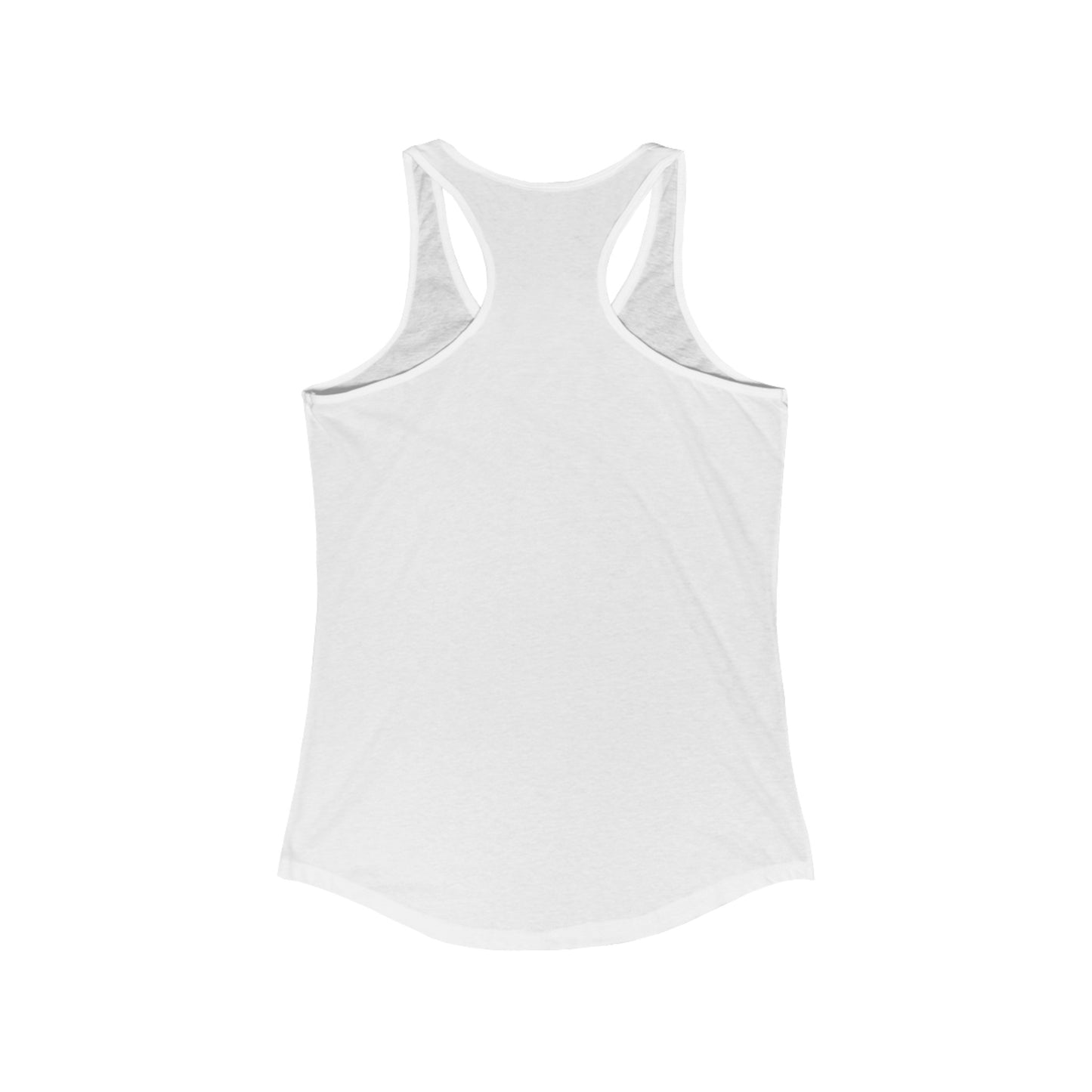 HOMELESS BUT NEVER HOELESS Women's Ideal Racerback Tank