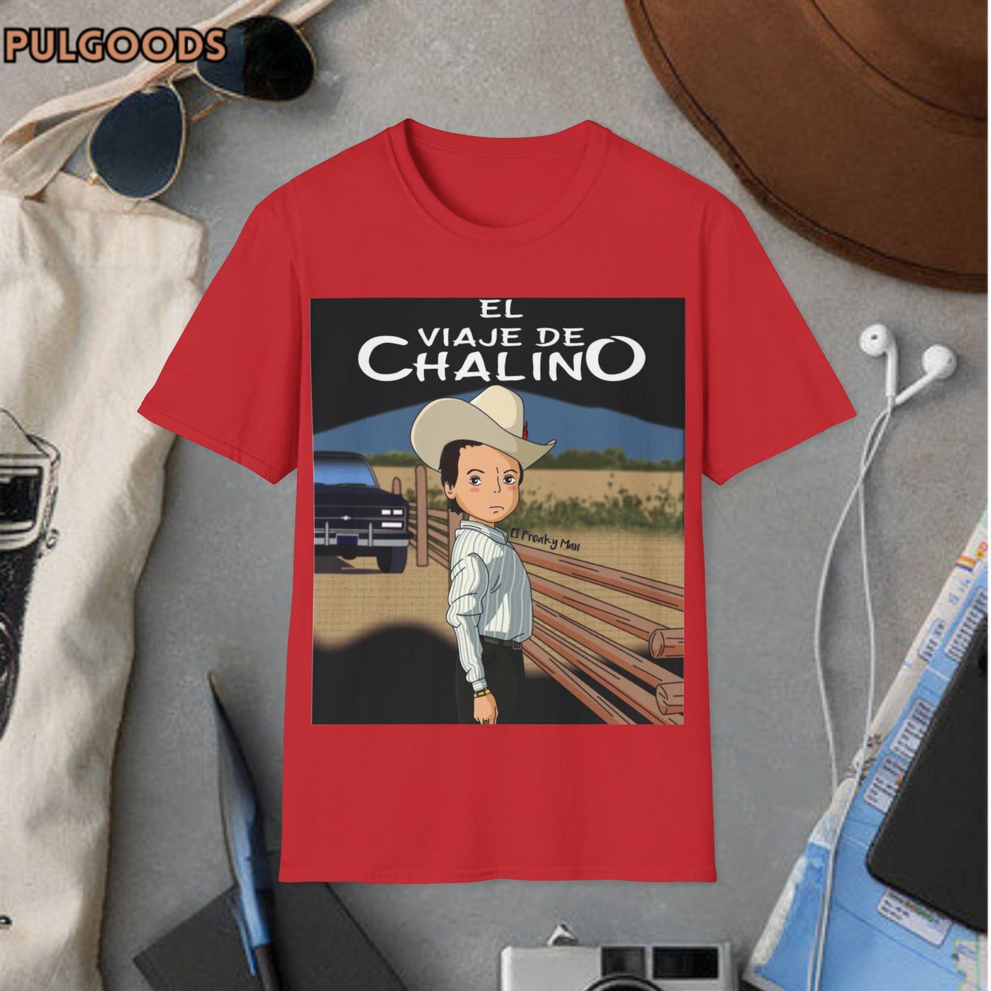 EL VIAJE DE CHALINO Unisex Softstyle T-Shirt