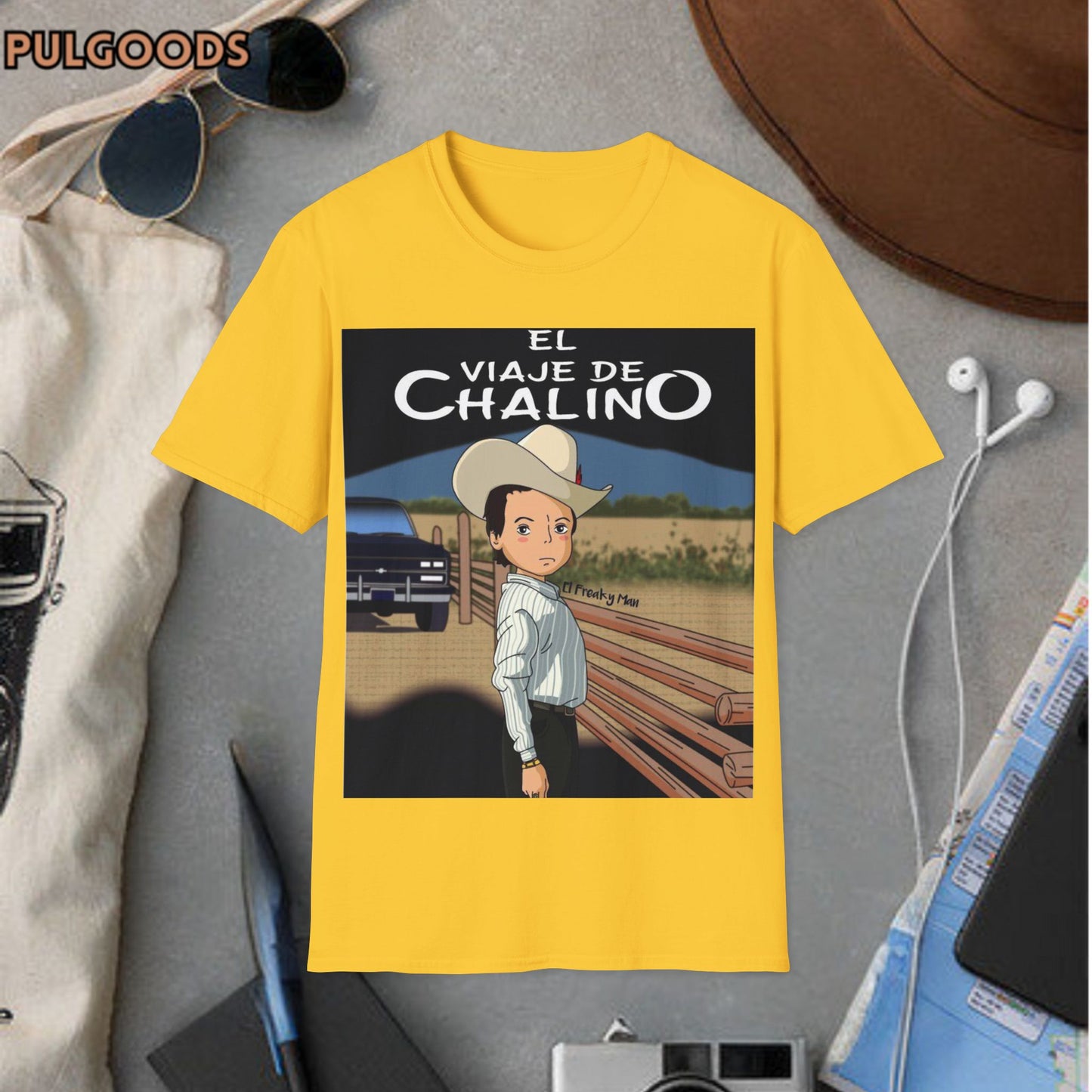 EL VIAJE DE CHALINO Unisex Softstyle T-Shirt