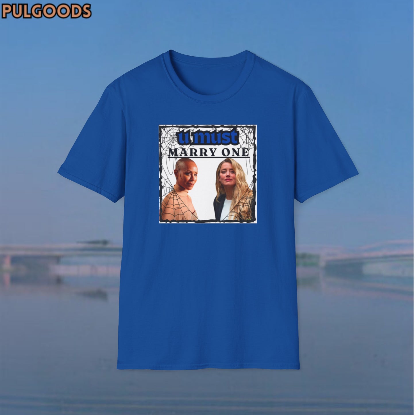 JADA PINKETT AMBER HEARD YOU MUST MARRY ONE Unisex Softstyle T-Shirt