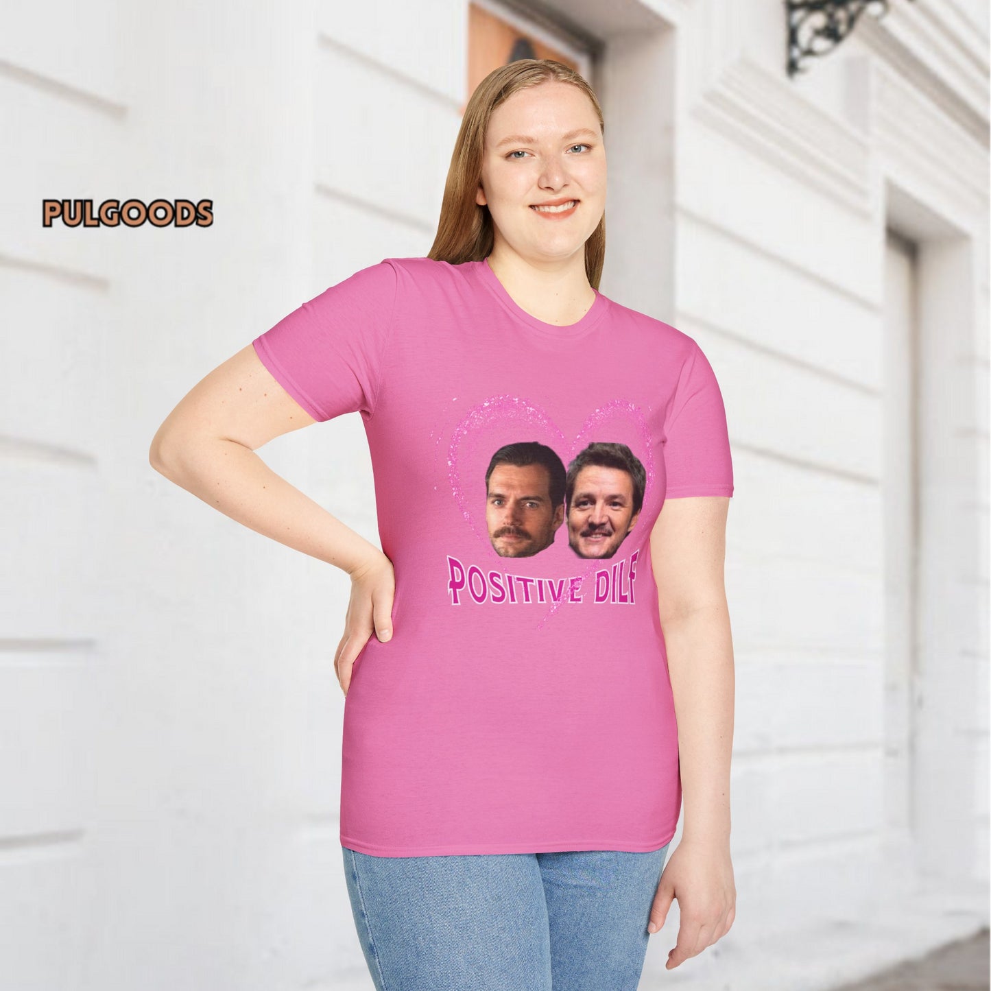 HENRY CAVILL, PEDRO PASCAL, POSITIVE DILF Unisex Softstyle T-Shirt