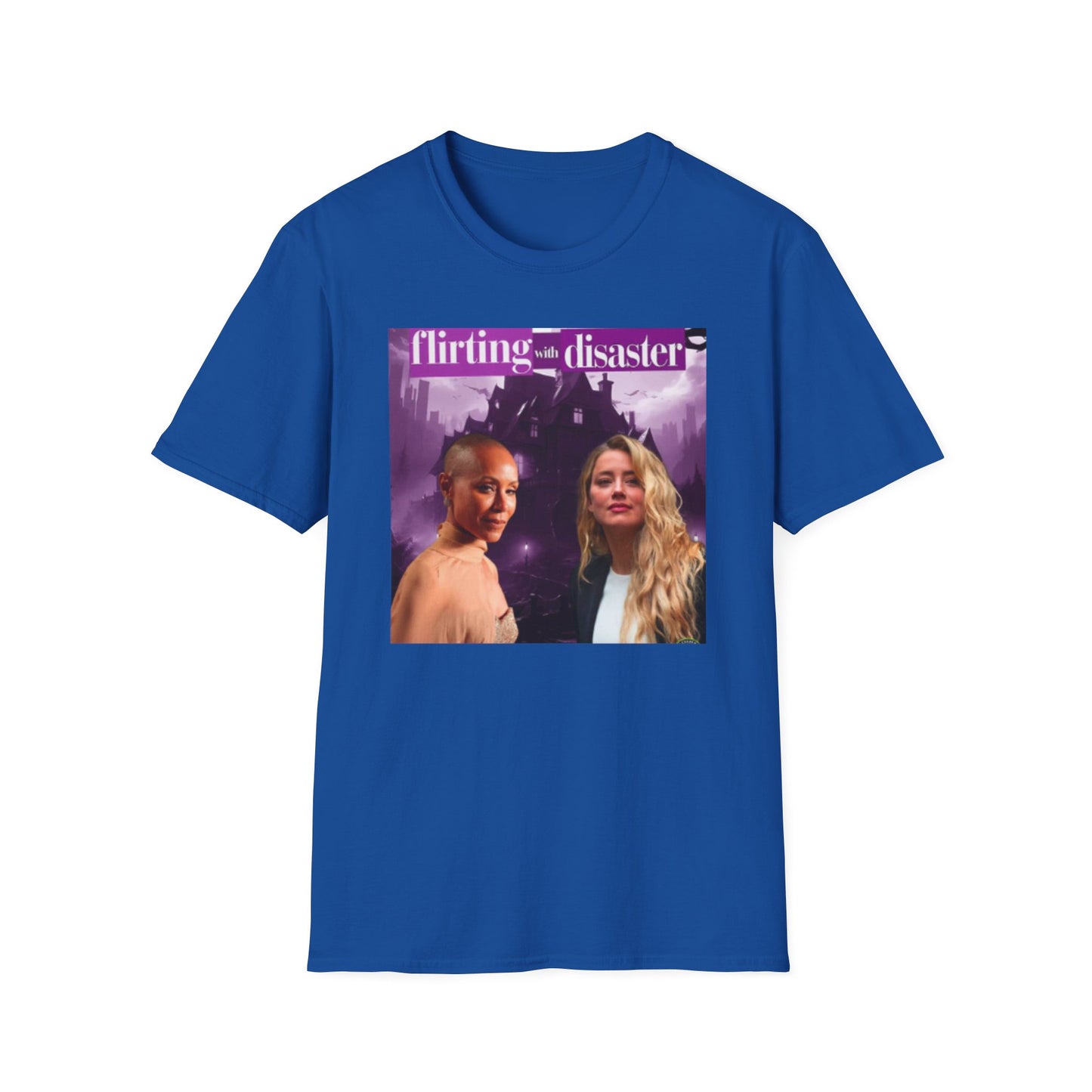 JADA PINKETT AND AMBER HEARD FLIRTING WITH DISASTER Unisex Softstyle T-Shirt