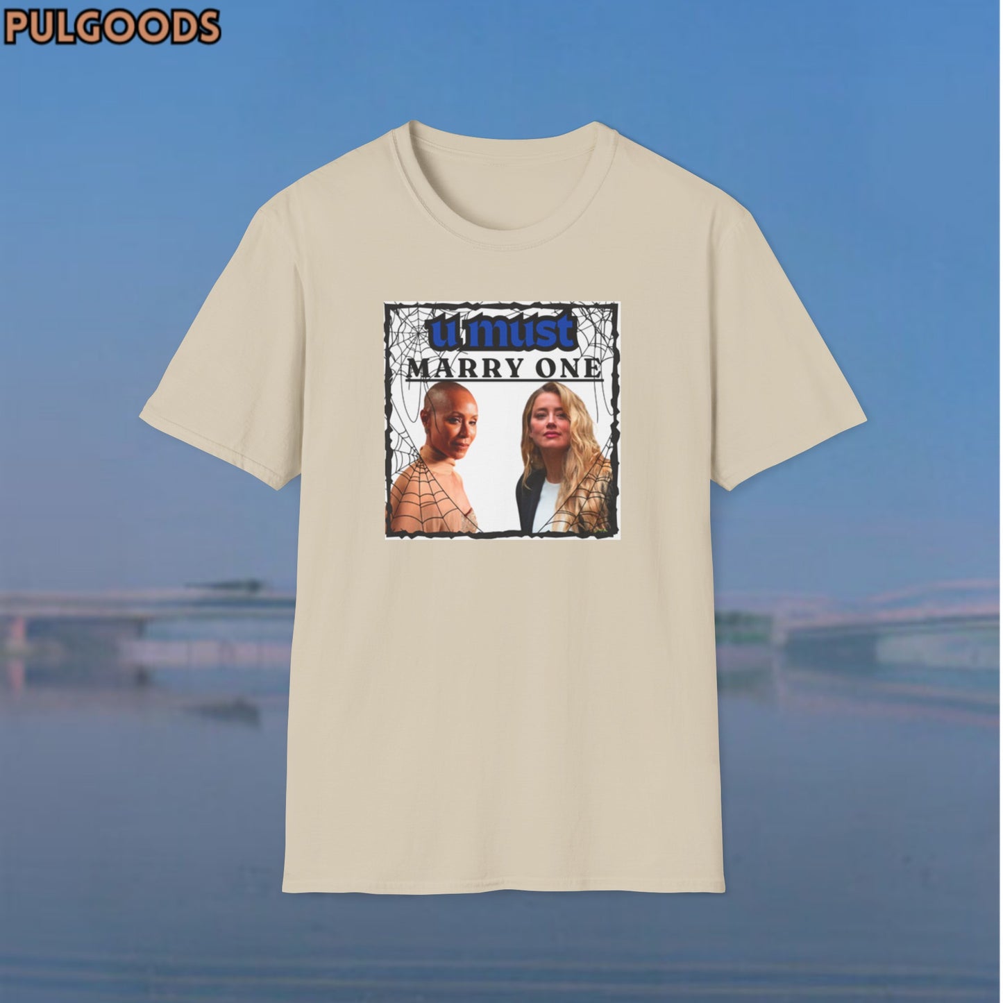 JADA PINKETT AMBER HEARD YOU MUST MARRY ONE Unisex Softstyle T-Shirt