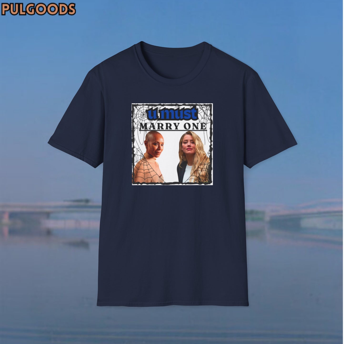 JADA PINKETT AMBER HEARD YOU MUST MARRY ONE Unisex Softstyle T-Shirt