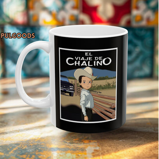 EL VIAJE DE CHALINO Ceramic Mug, (11oz, 15oz)