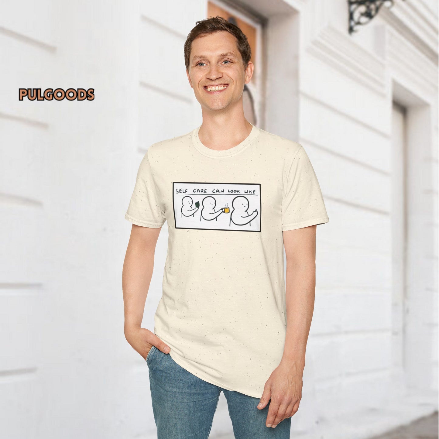 SELF CARE CAN LOOK LIKE Unisex Softstyle T-Shirt