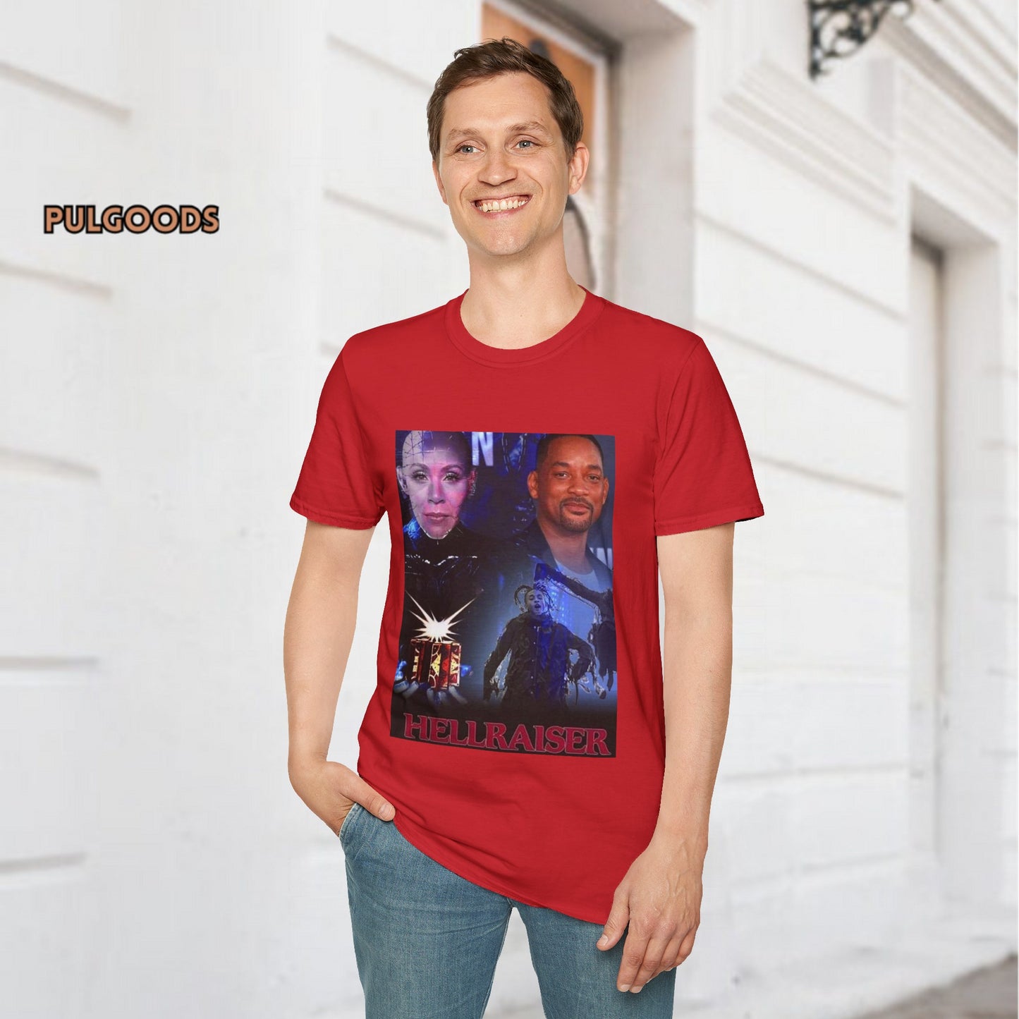 HELLRAISER JADA PINKETT WILL SMITH Unisex Softstyle T-Shirt