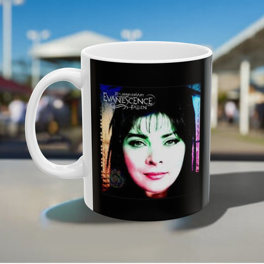 EVANESCENCE VICTORIA RUFO AMY LEE Ceramic Mug, (11oz, 15oz)