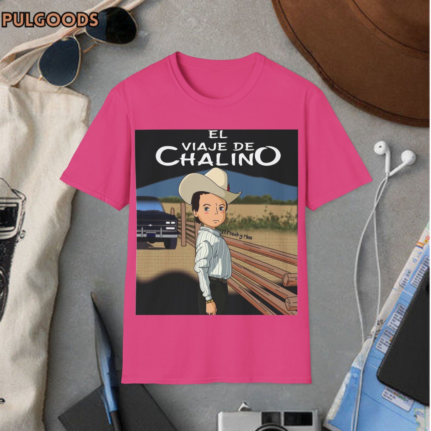 EL VIAJE DE CHALINO Unisex Softstyle T-Shirt