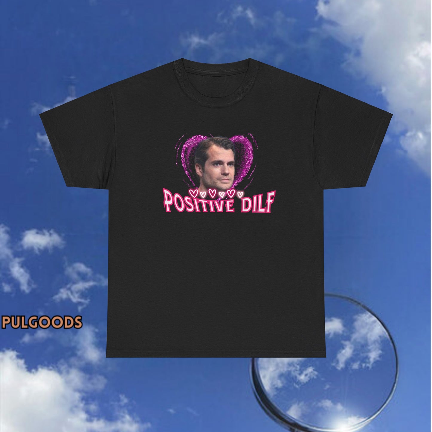 HENRY CAVIL POSITIVE DILF Unisex Heavy Cotton Tee