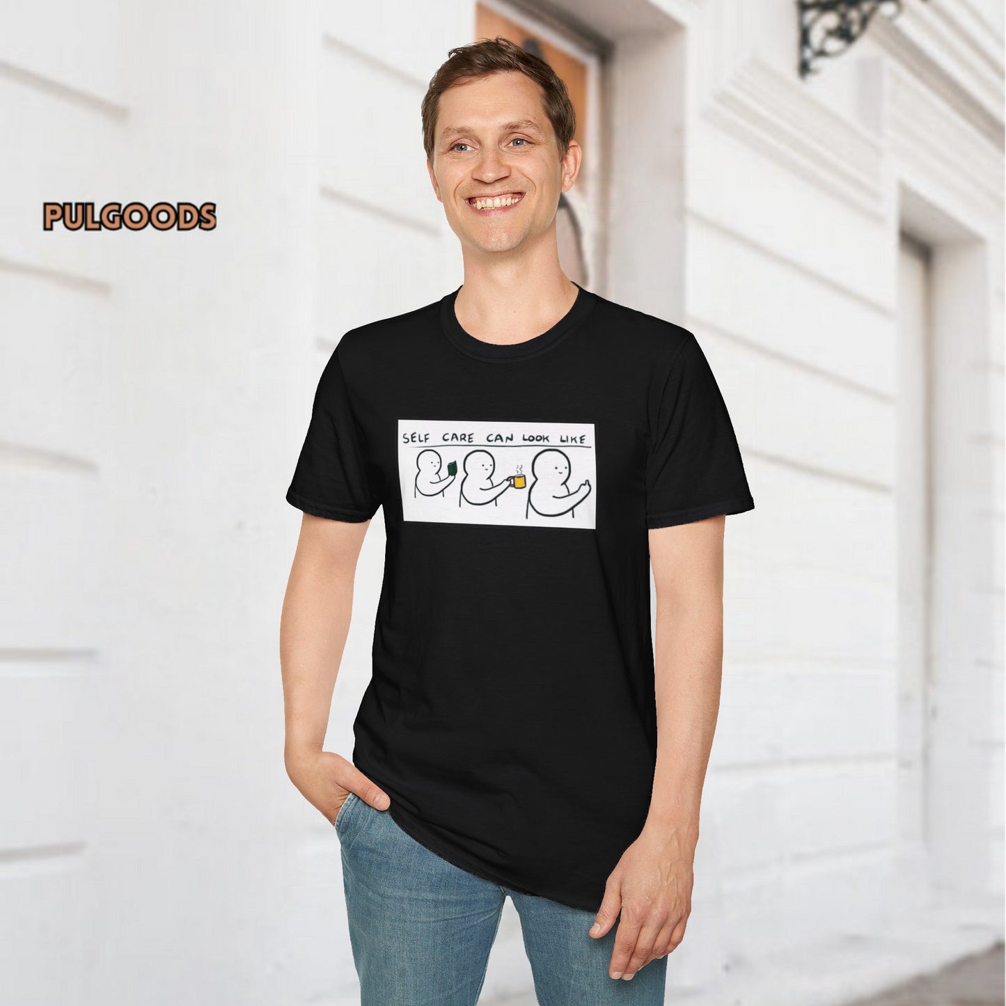 SELF CARE CAN LOOK LIKE Unisex Softstyle T-Shirt