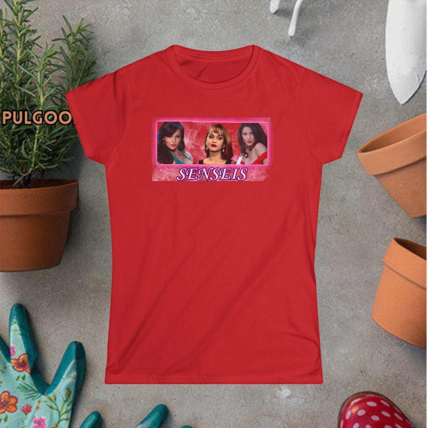 SENSEI TERESA RUBY PAOLA BRACHO Women's Softstyle Tee