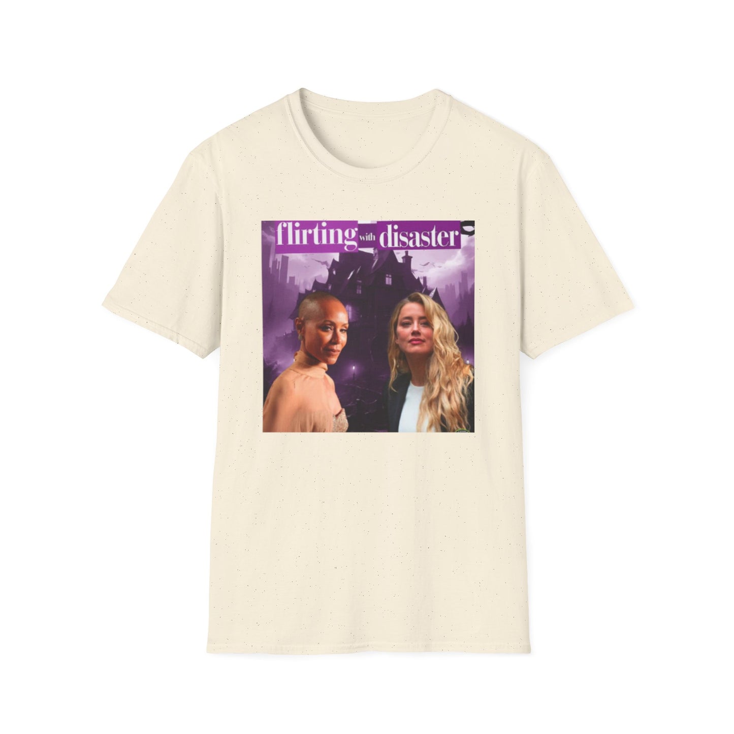 JADA PINKETT AND AMBER HEARD FLIRTING WITH DISASTER Unisex Softstyle T-Shirt