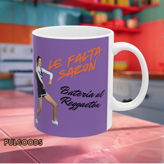 KENDALL JENNER LE FALTA SAZON Ceramic Mug, (11oz, 15oz) PURPLE