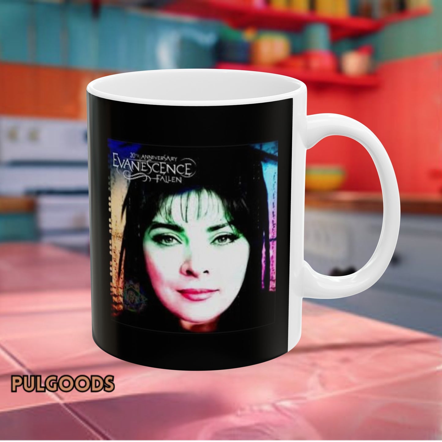 EVANESCENCE VICTORIA RUFO AMY LEE Ceramic Mug, (11oz, 15oz)