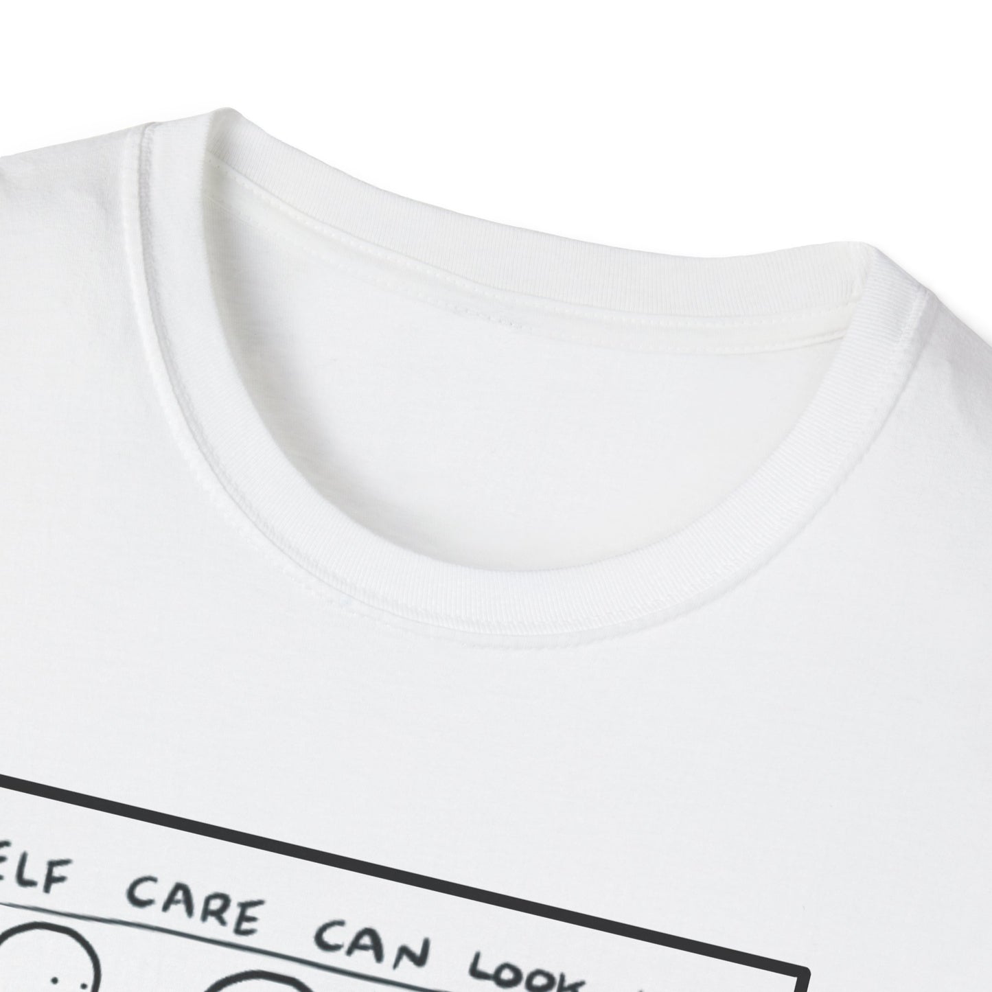 SELF CARE CAN LOOK LIKE Unisex Softstyle T-Shirt