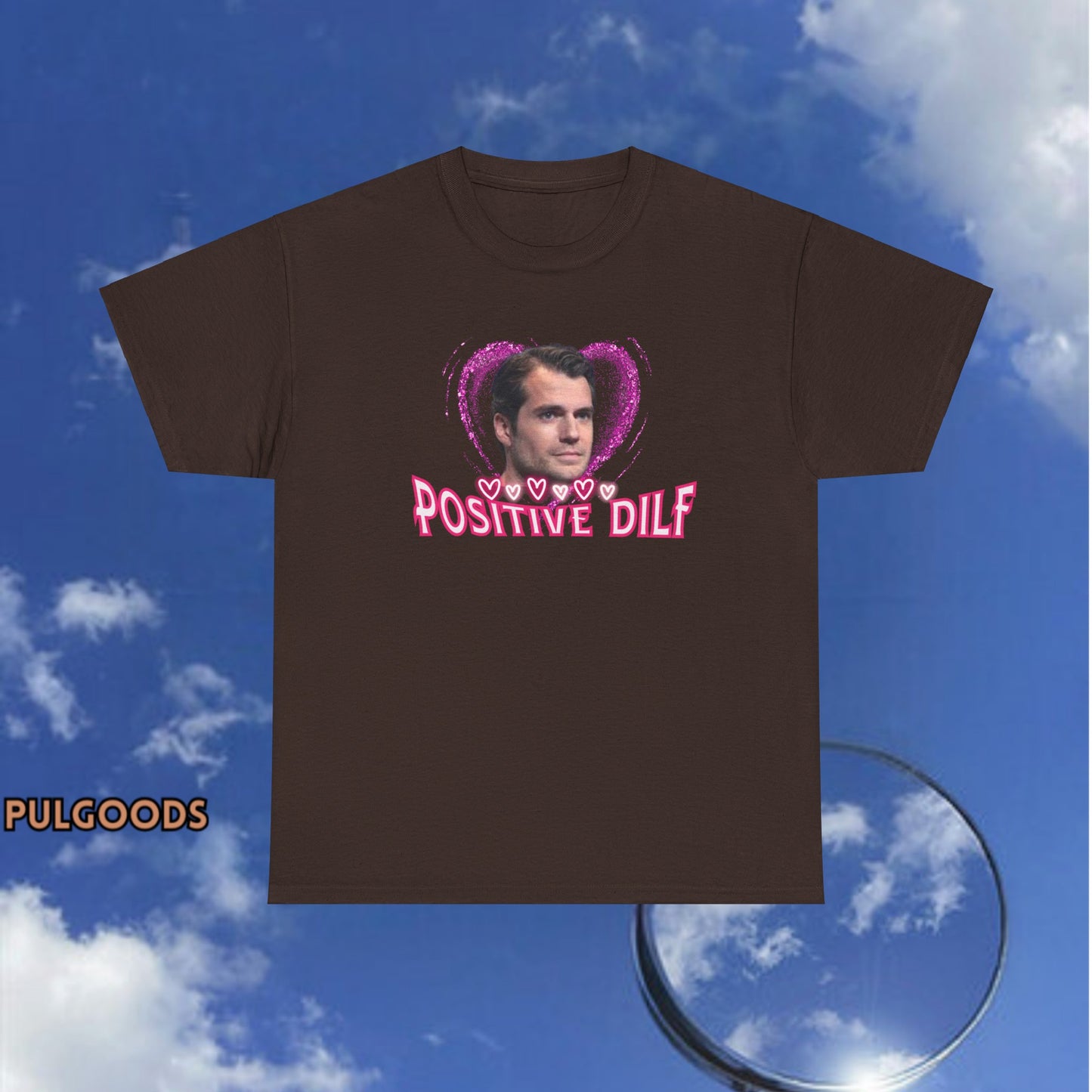 HENRY CAVIL POSITIVE DILF Unisex Heavy Cotton Tee