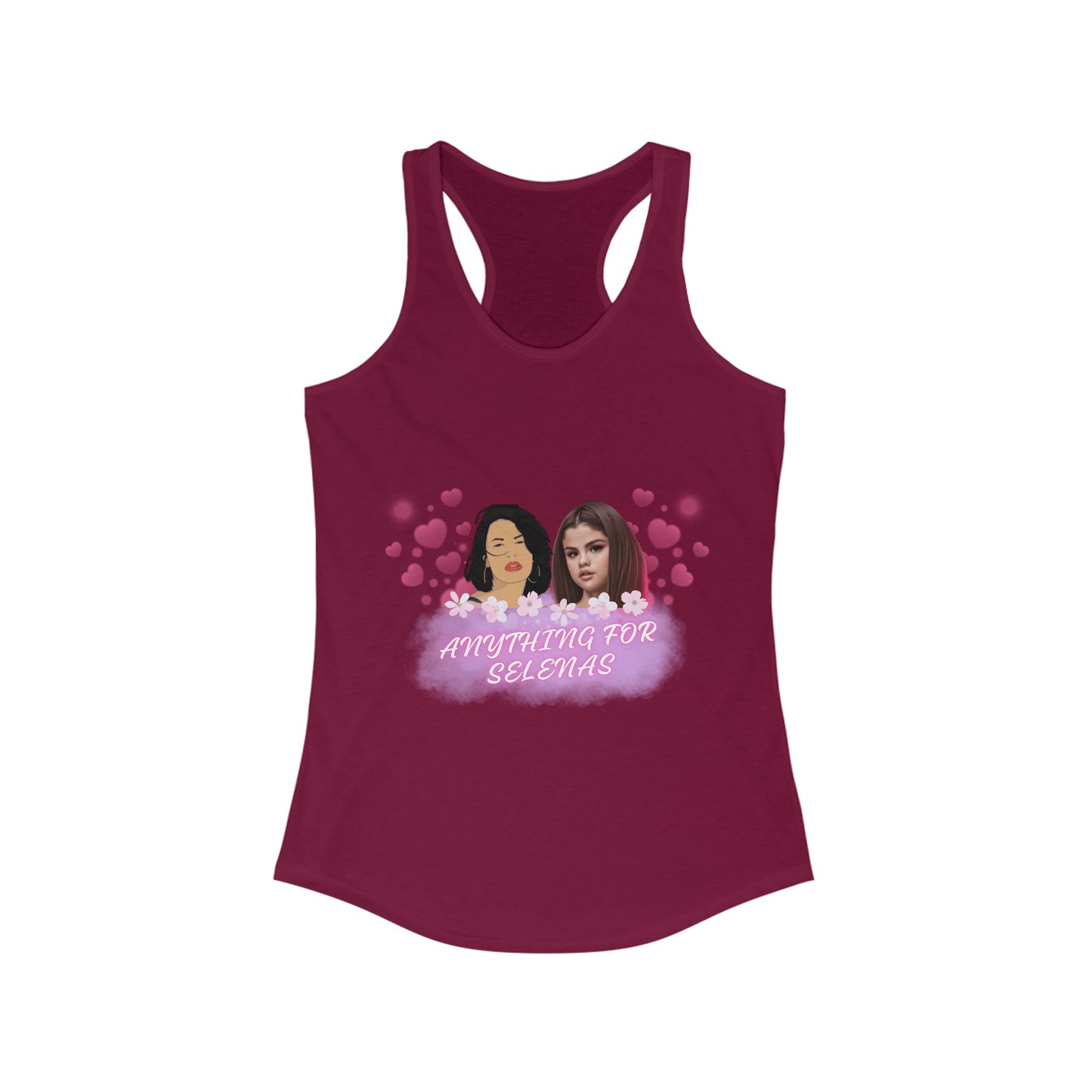 ANYTHING FOR SELENAS Women's Ideal Racerback Tank