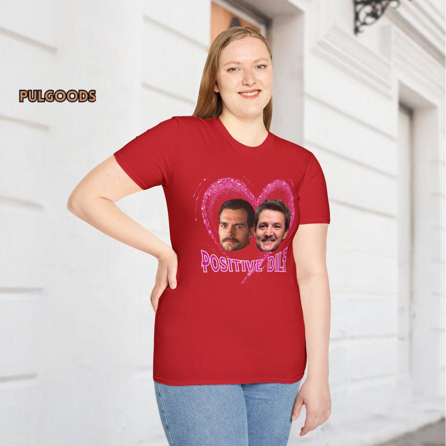 HENRY CAVILL, PEDRO PASCAL, POSITIVE DILF Unisex Softstyle T-Shirt