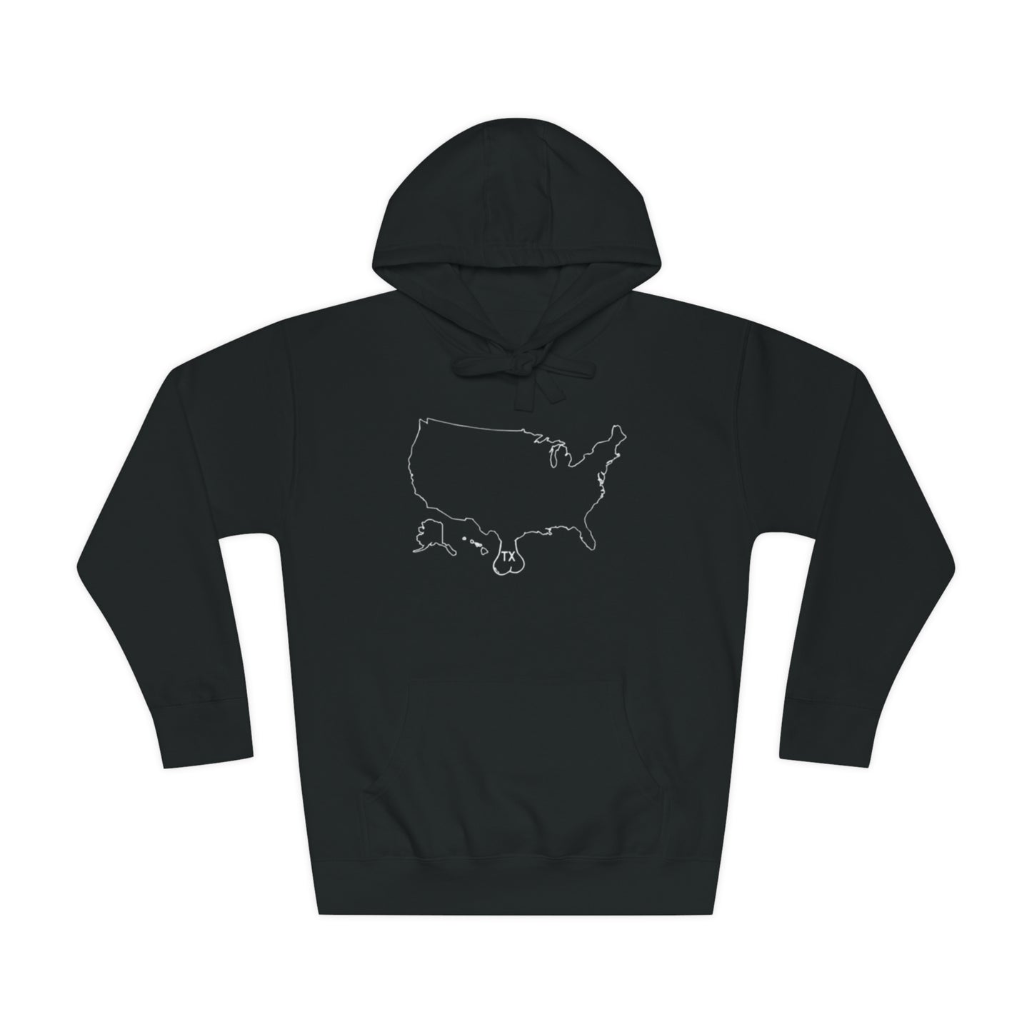 TEXAS PRIDE, TEXAS NUTS, TEXAS EGGS, A HUEVO TEXAS Unisex Fleece Hoodie