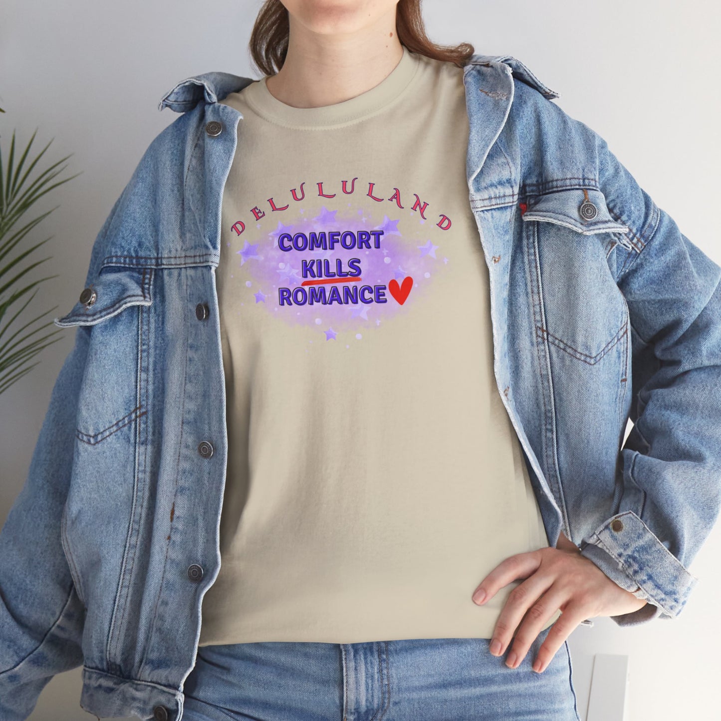 COMFORT KILLS ROMANCE Unisex Heavy Cotton Tee