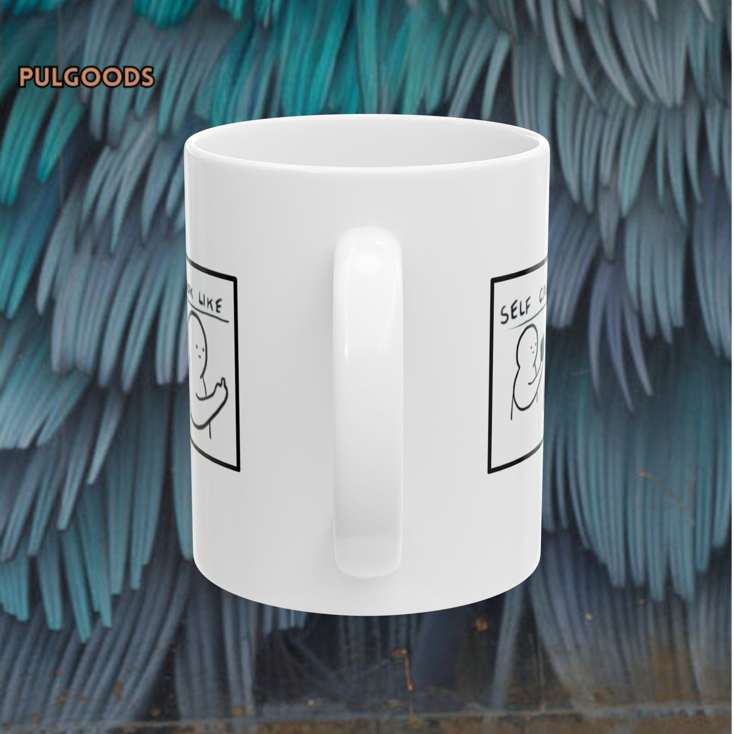 SELF CARE CAN LOOK LIKE Ceramic Mug, (11oz, 15oz)