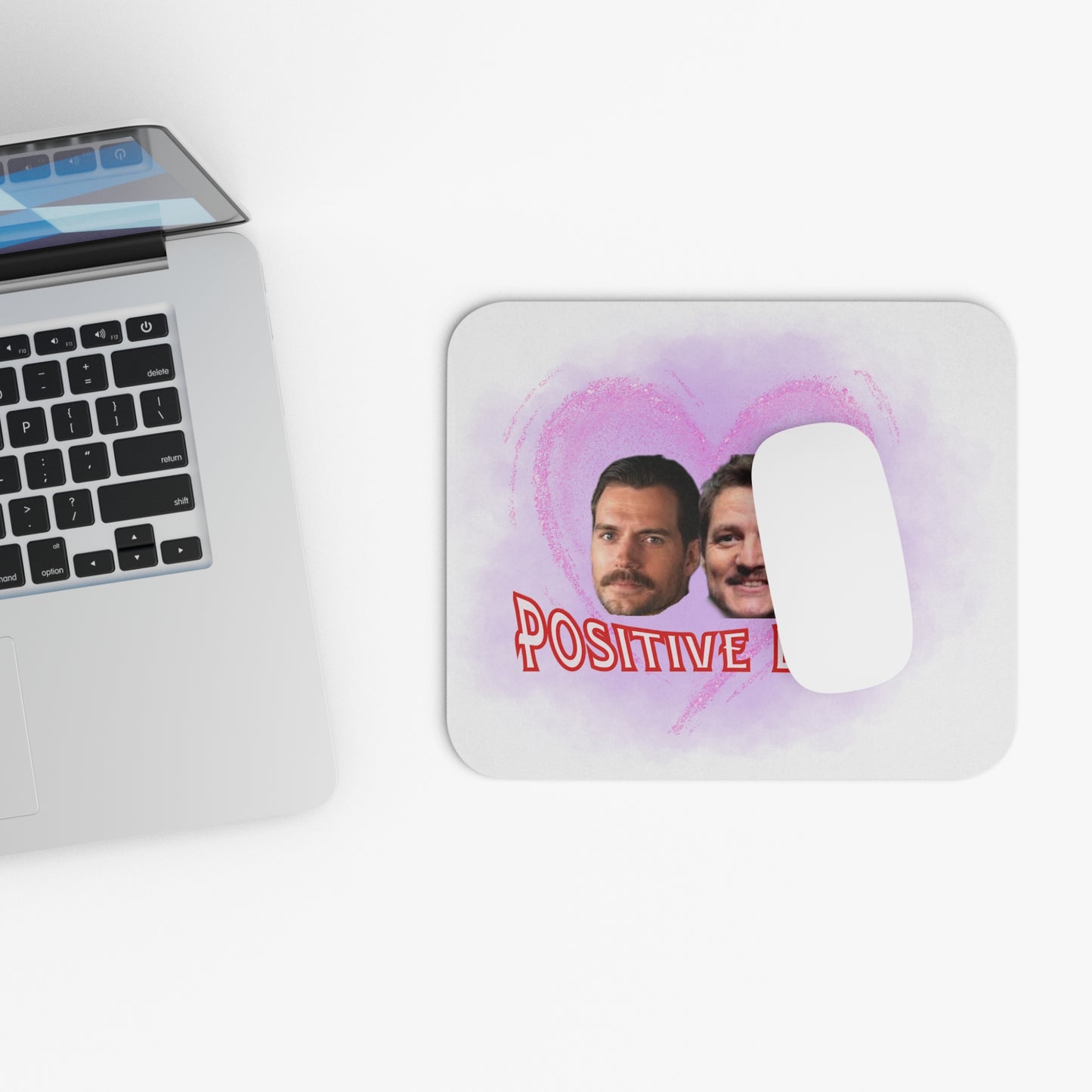 HENRY CAVIL AND PEDRO PASCAL POSITIVE DILF Mouse Pad (Rectangle)