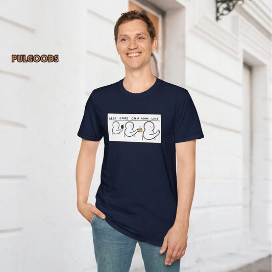 SELF CARE CAN LOOK LIKE Unisex Softstyle T-Shirt