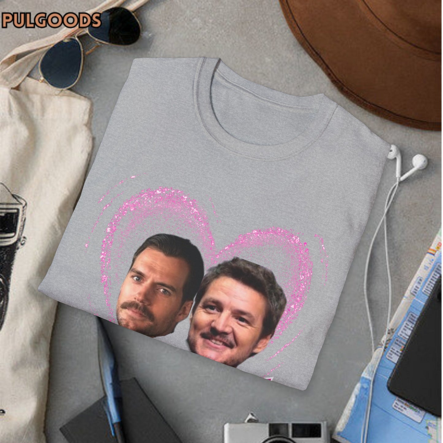 HENRY CAVILL, PEDRO PASCAL, POSITIVE DILF Unisex Softstyle T-Shirt