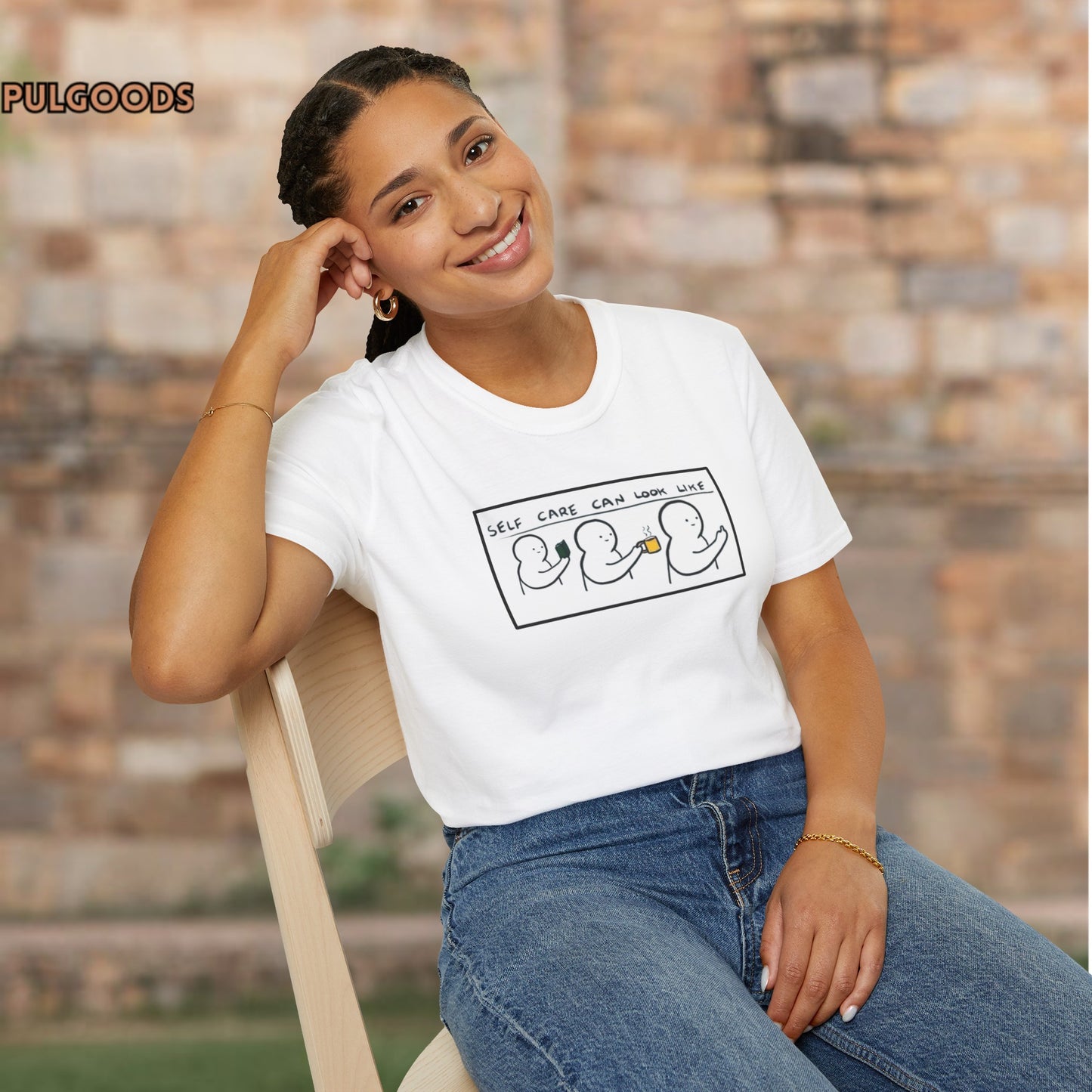 SELF CARE CAN LOOK LIKE Unisex Softstyle T-Shirt