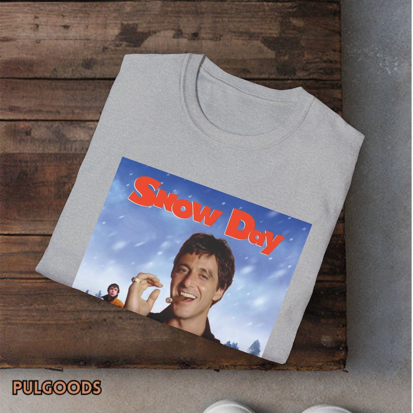 SNOW DAY SCARFACE AL PACINO Unisex Softstyle T-Shirt