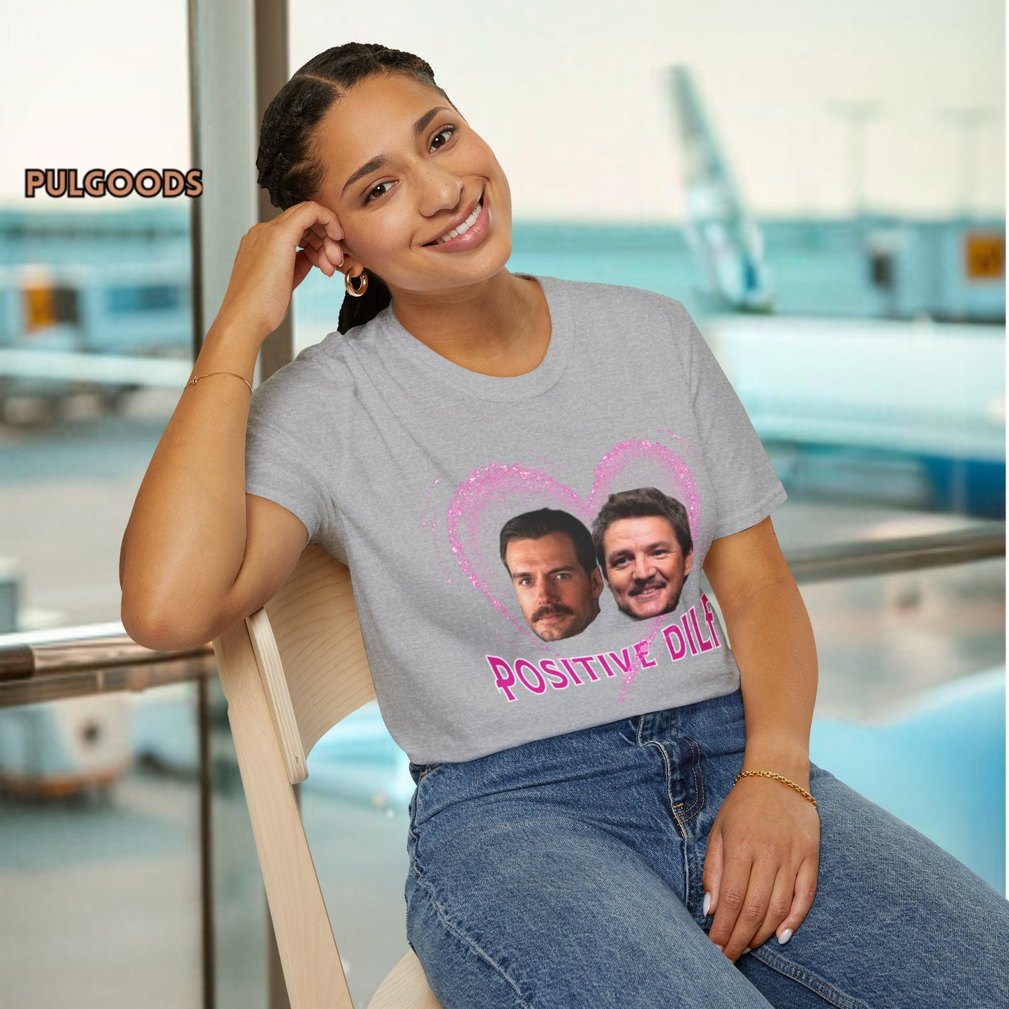 HENRY CAVILL, PEDRO PASCAL, POSITIVE DILF Unisex Softstyle T-Shirt