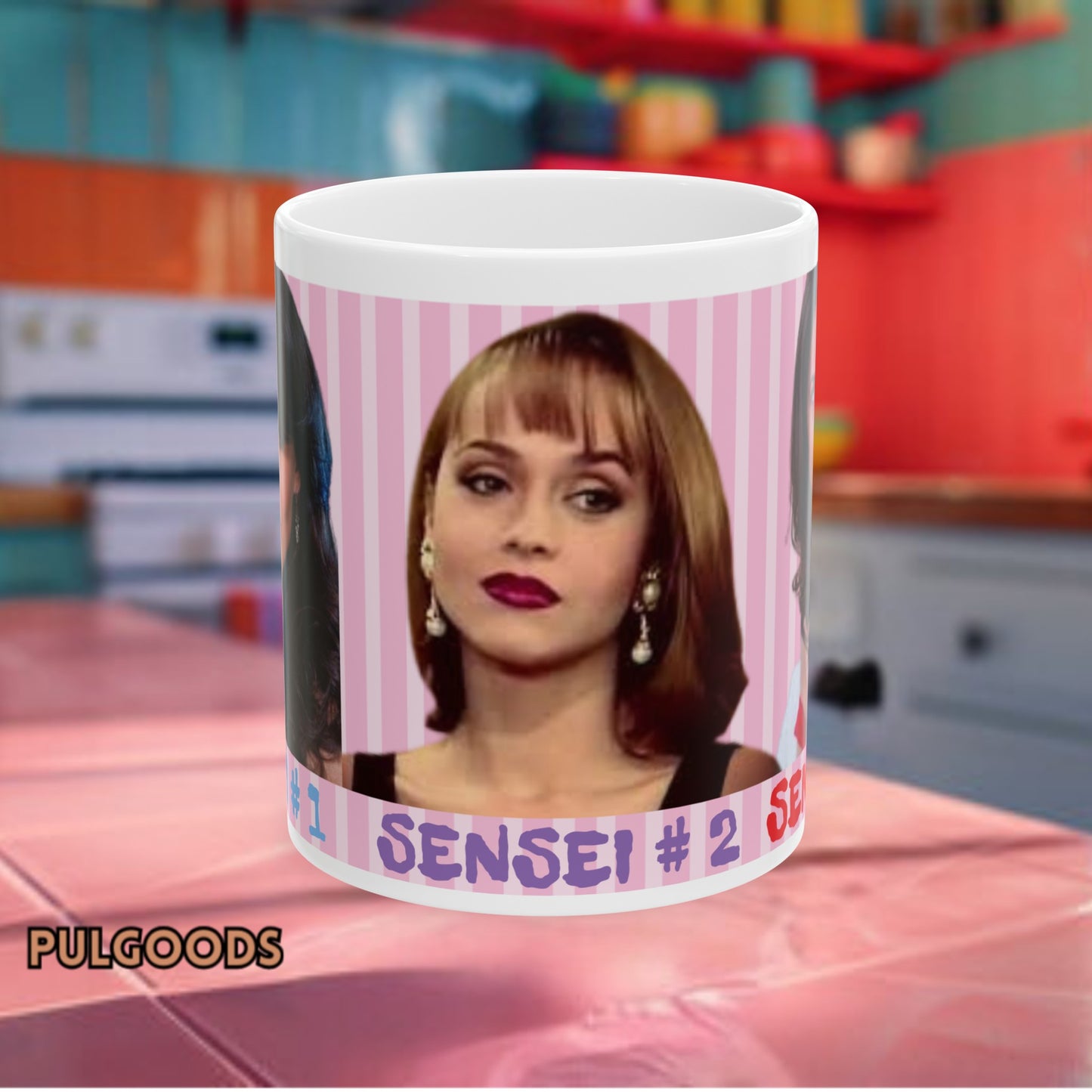 SENSEI TERESA PAOLA BRACHO RUBY TELENOVELA Ceramic Mug, (11oz, 15oz)