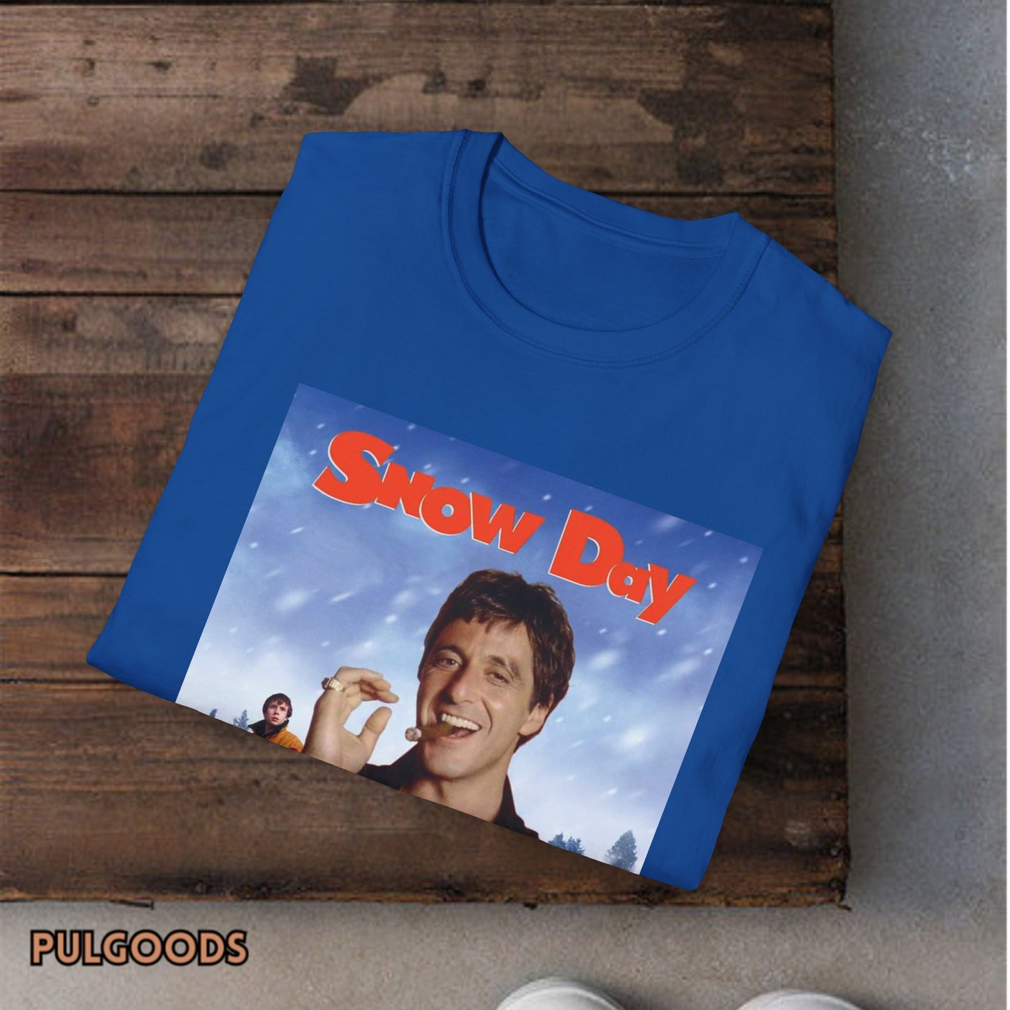 SNOW DAY SCARFACE AL PACINO Unisex Softstyle T-Shirt