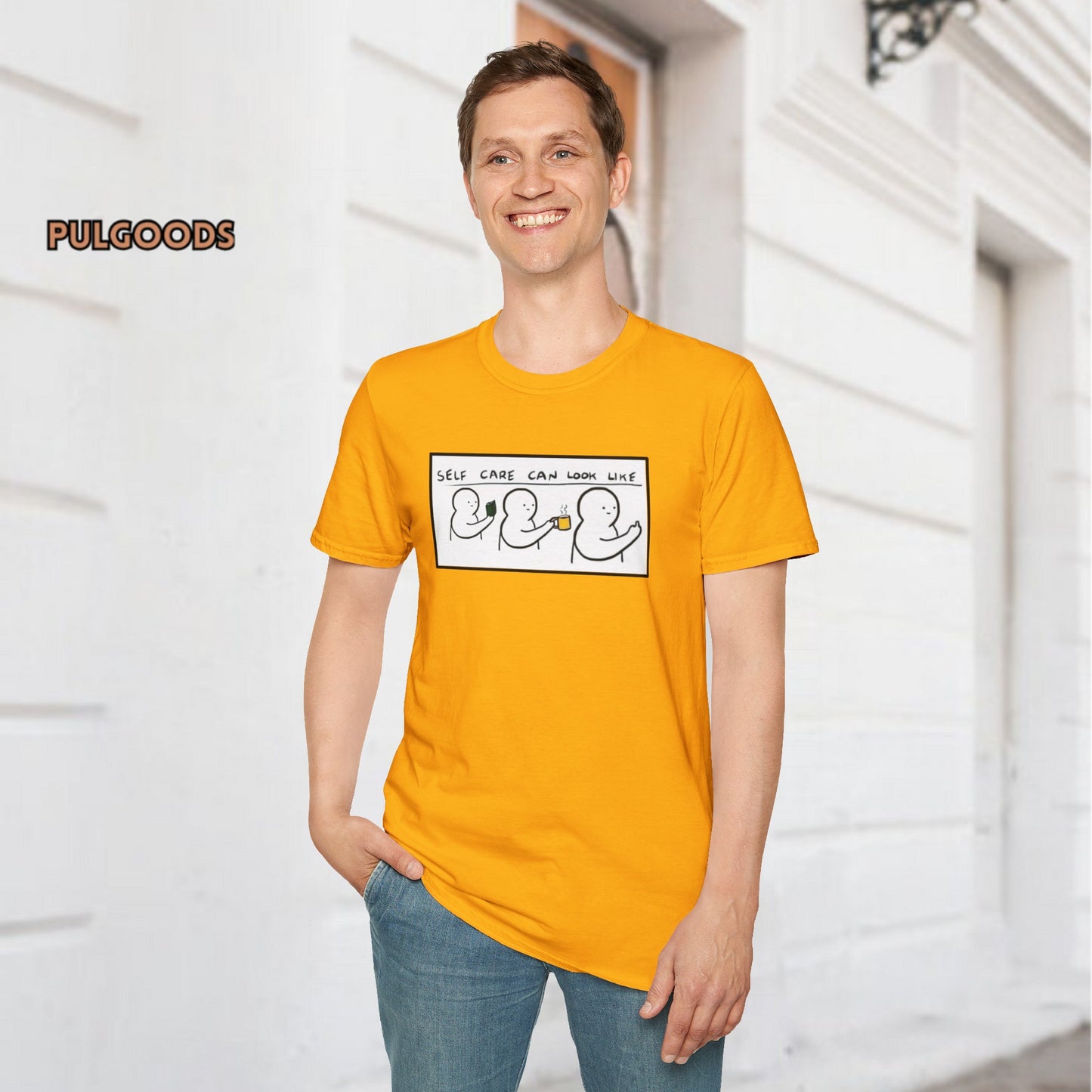 SELF CARE CAN LOOK LIKE Unisex Softstyle T-Shirt